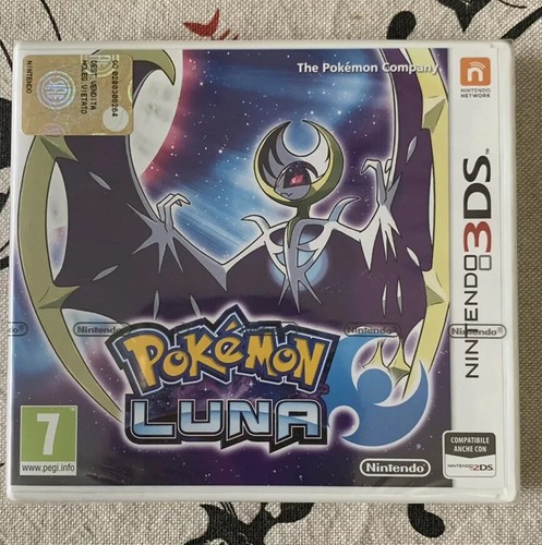 Pokemon luna nintendo 3ds - pokemon,