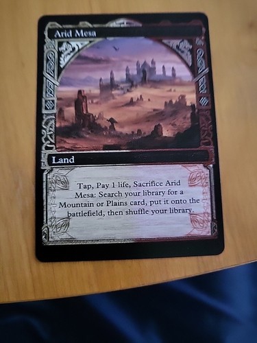 Arid mesa mtg fanart - mesa,