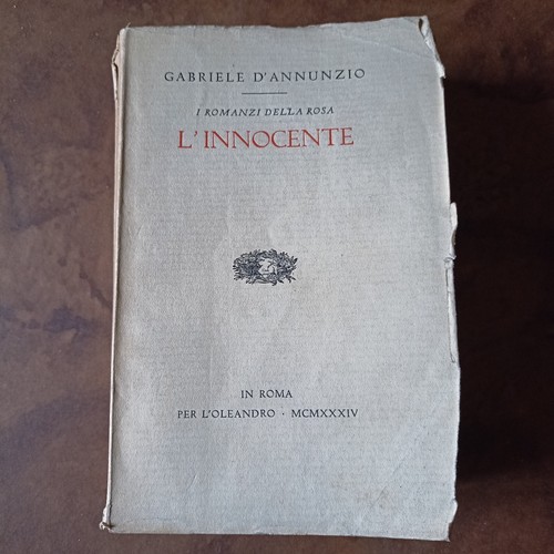 Innocente romanzi della - l'innocente.,
