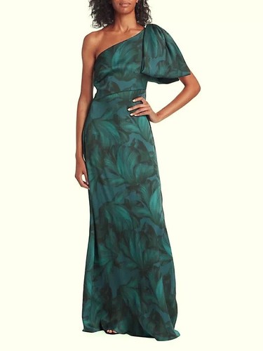 Abito georgette monospalla - in,
