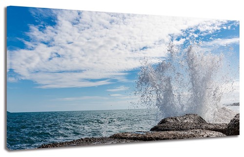 Quadro moderno mare agitato - quadro,