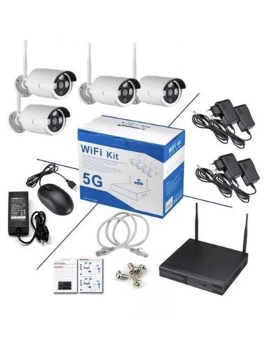 Kit videosorveglianza wireless - videosorveglianza,