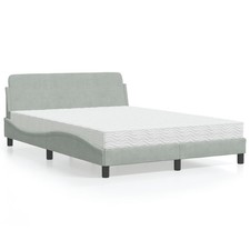 vidaXL Letto con Materasso