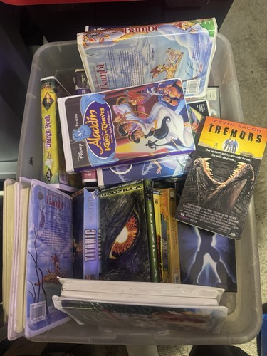 Vhs lot hard cover - hard, and