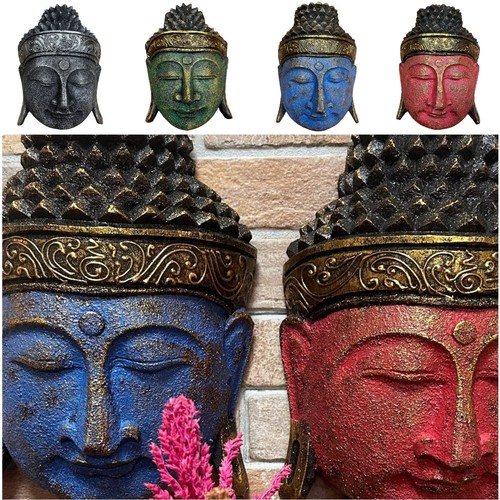 Statua testa buddha in - di,
