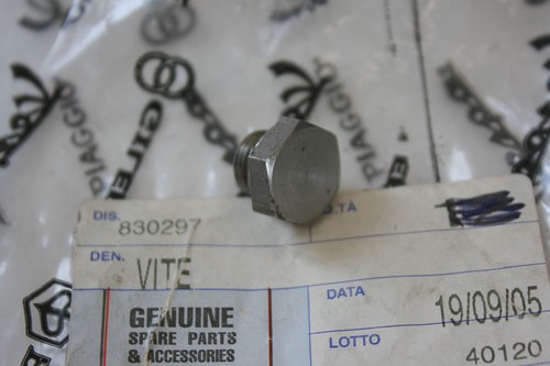Vite collettore scarico