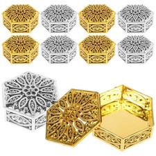  24 pezzi squisiti scatole di caramelle scatole regalo esagono container per la