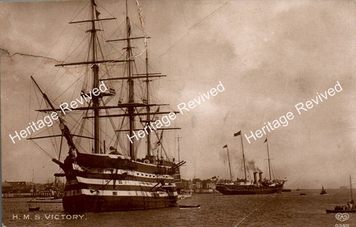 Antique portsmouth hms - hms, victory