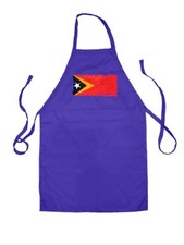 East Timor Grunge Style Flag -