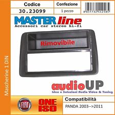 MASCHERINA AUTORADIO 1 DIN