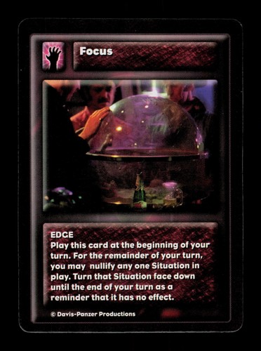 Focus highlander trading card - focus,