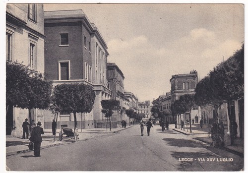 P04942 cartolina lecce via - cartolina,