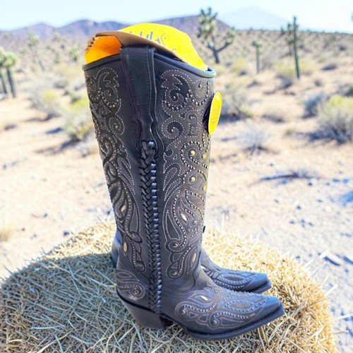Stivali western alti - , donna