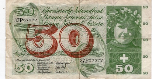 Svizzera franchi 1972 - 50,