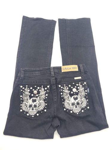 Stivaletto denim platino