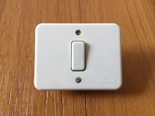 Interruttore Deviatore 6A 250V BTicino Domino 1101N Vintage Nuovo