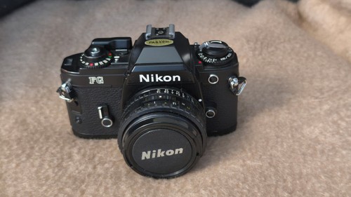 Nikon fotocamera analogica - fg,