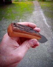 Coltello Rustico Sardo Sa Murta Arbus Sardegna Ulivo Corteccia Collezione  Inox