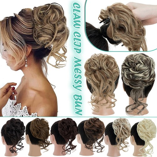 Capelli ricci chignon