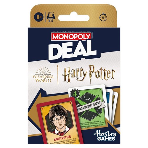 Hasbro monopoly deal - monopoly, harry
