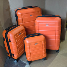 SHOWKOO Set Valigie 4 Pezzi Espandibili PC+ABS Dimensioni Rigide da 28 a 16 Pollici