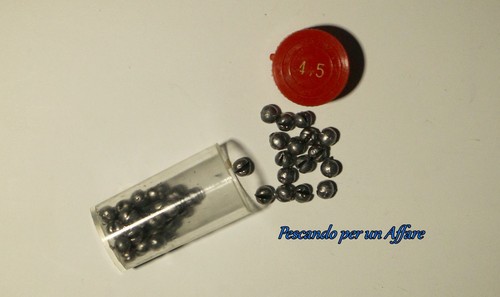 Pallini spaccati piombo - spaccati,