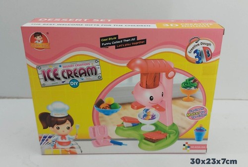 Gelateria con plastilina - con,