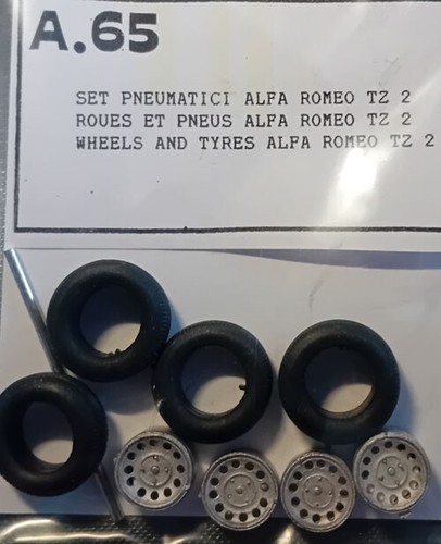 Ruote alfa romeo - ruote, 1/43