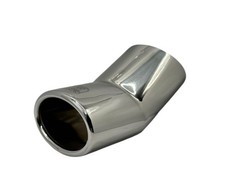 Terminale di Scarico per OPEL Corsa D 1,0 Scarico Ovale 2006-2015