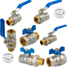 Valvola a sfera con maniglia a leva/maniglia a battente, filettatura...