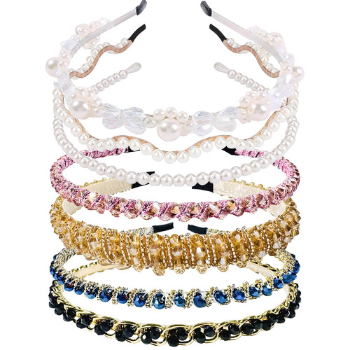 Confezione fasce moda perla - fasce,