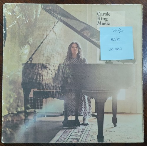 Carole king music vinyl record - music,