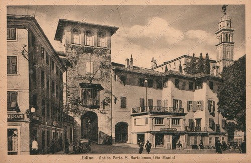 Udine antica porta - antica, s