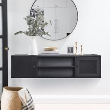 Stazione Barbiere da Parete per Parrucchiere Salone Stazioni con 3 Supporto in Metallo