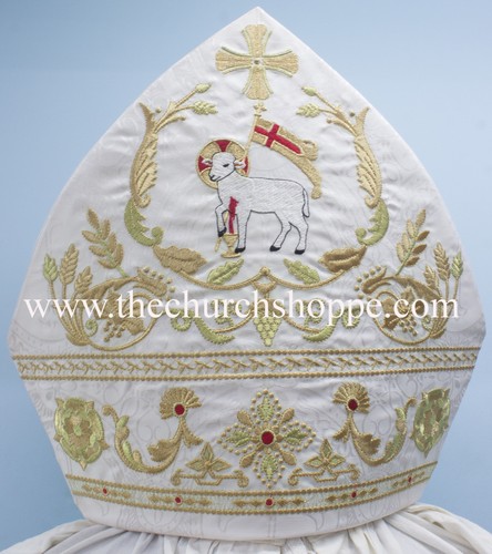 Agnus dei mitra gemmata - agnus,
