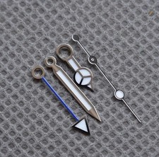 Lancette argento per Rolex GMT