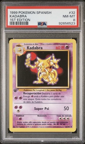 1999 pokemon spanish 1st - pokemon,