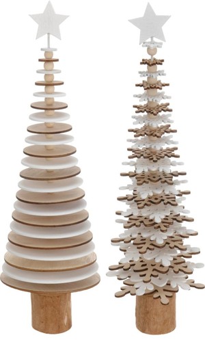 Albero legno naturale cm - naturale,