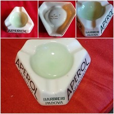 POSACENERE ASHTRAY APEROL APERITIVO BARBIERI PADOVA CERAMICA MARMACA SAN MARINO 