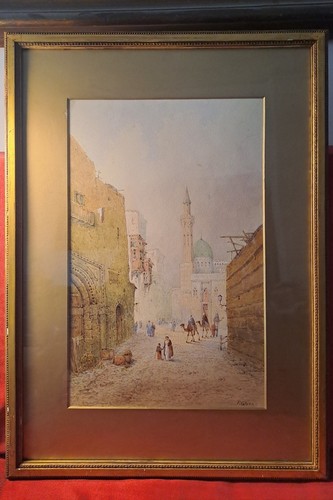 Dipinto antico acquerello - antico.,