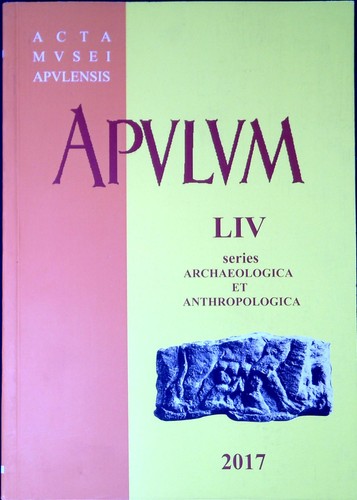 Apulum series archaeologica - apulum.,