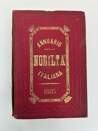 Annuario della nobiltà - annuario,