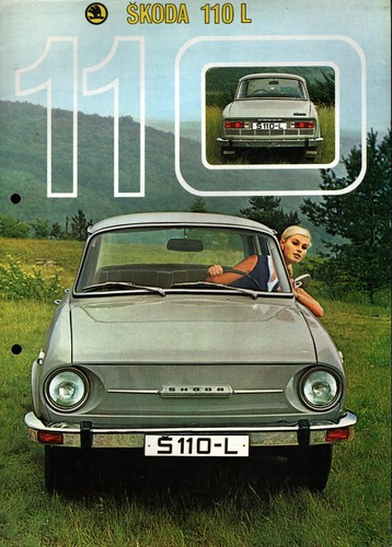 Brochure skoda 110 anni 70 - brochure, l