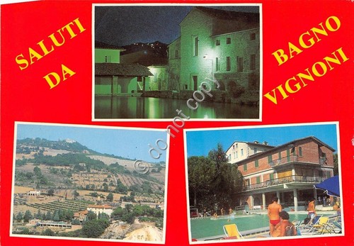 Cartolina postcard saluti - -,