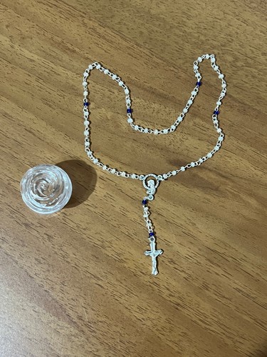 Rosario mini con - , perline