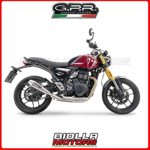Terminale scarico gpr triumph - terminale,