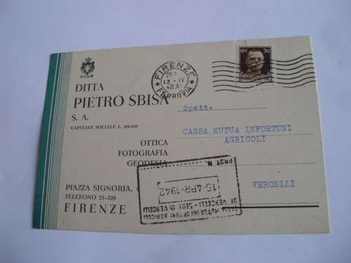 Firenze ditta pietro sbisa - pietro,