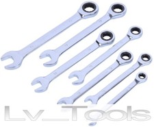 SET KIT CHIAVI COMBINATE A CRICCHETTO 7PZ  8 - 19 