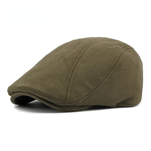 Uomo camoscio coppola cappello - camoscio,