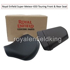 Originale Royal Enfield Super Meteor 650 " Nero Touring Anteriore & Retro Sedile